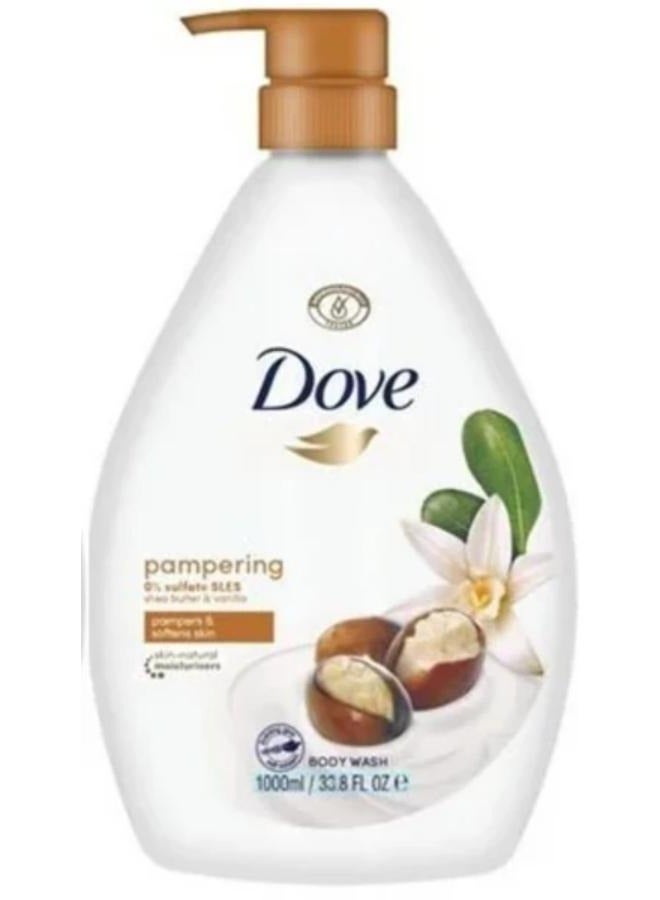 دوف غسول للجسم بزبدة الشيا والفانيليا 1000 مل - Image 1